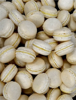 Macarons vanille - planet macarons