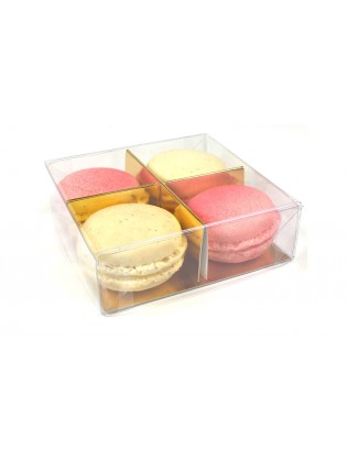 4 macarons