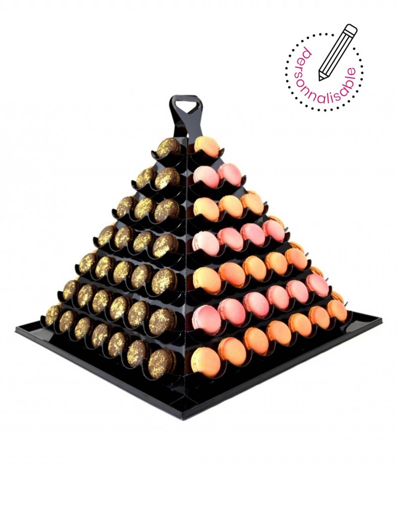 pyramide 112 macarons personnalisables