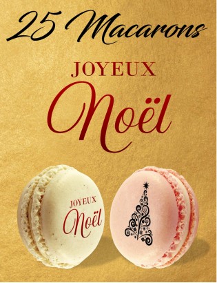 joyeux noel - macarons