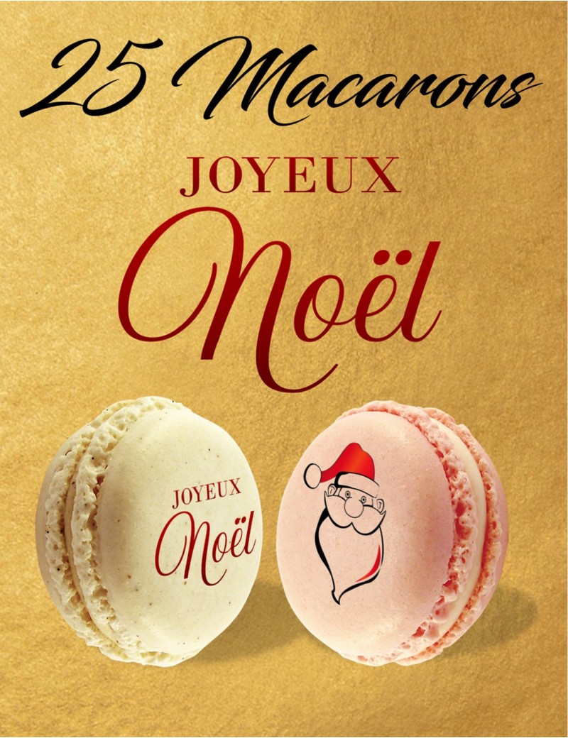 joyeux noel macarons