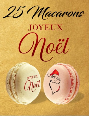 joyeux noel macarons