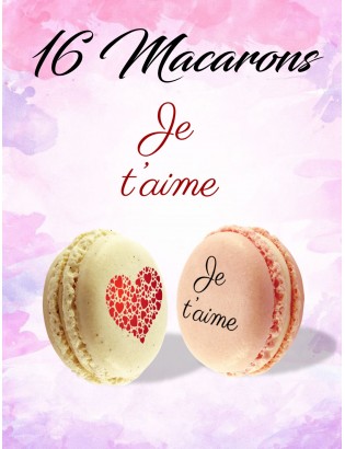 je t'aime - macarons