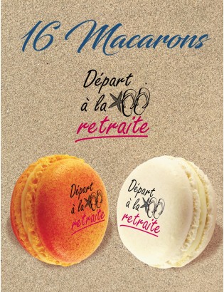 macarons départ à la retraite