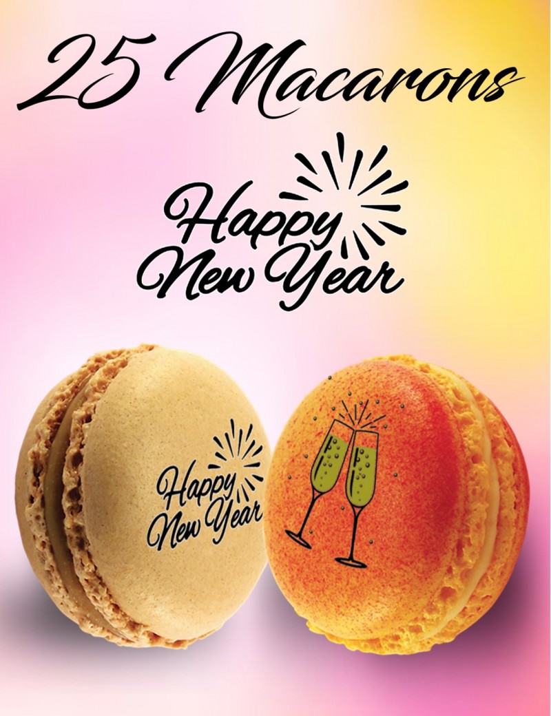 Happy New Year - macarons