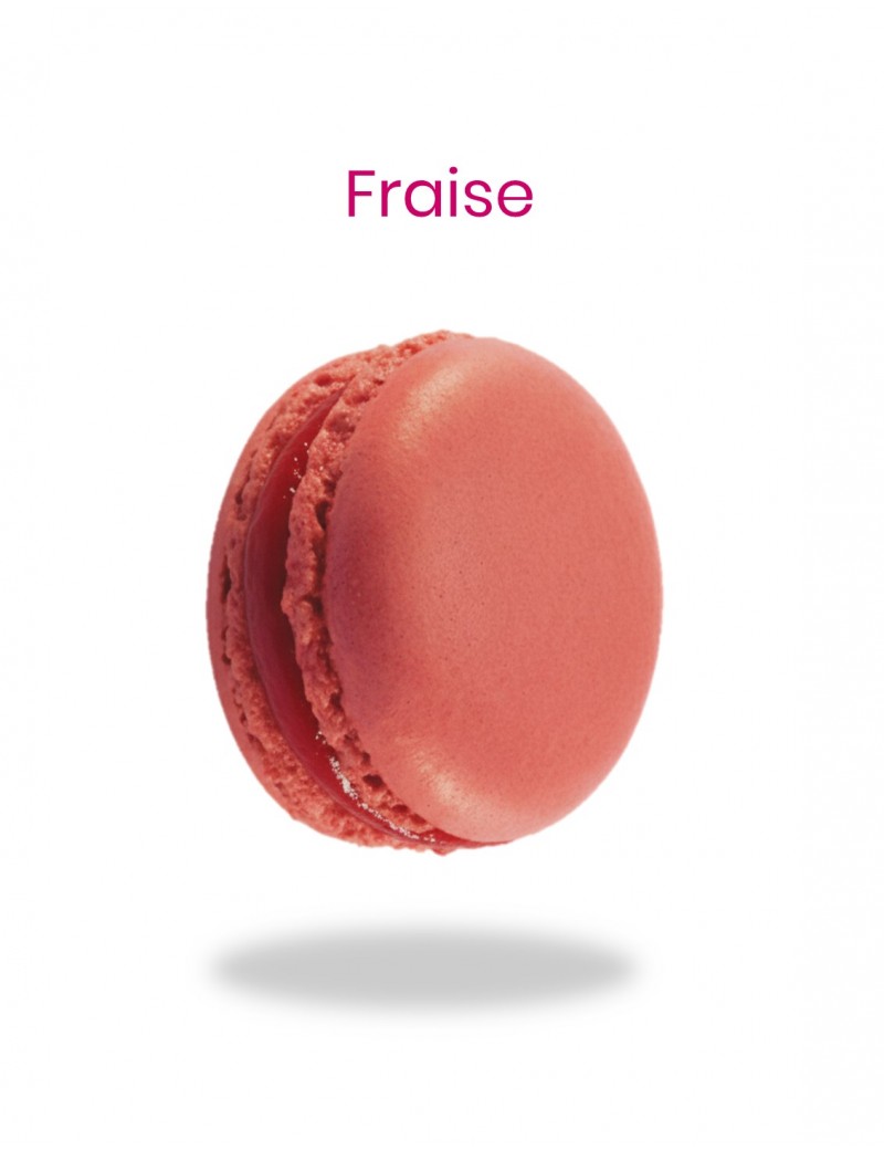 macaron fraise - planet macarons