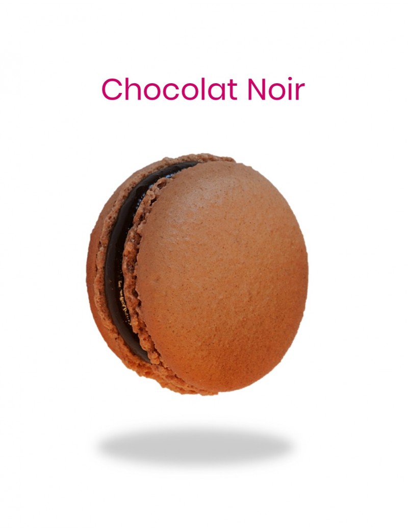 macaron chocolat noir - planet macarons - gourmand