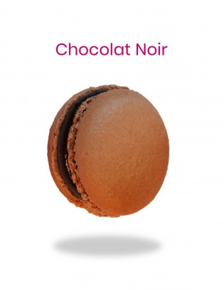 macaron chocolat noir - planet macarons - gourmand