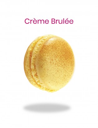 macaron crème brulée - planet macarons