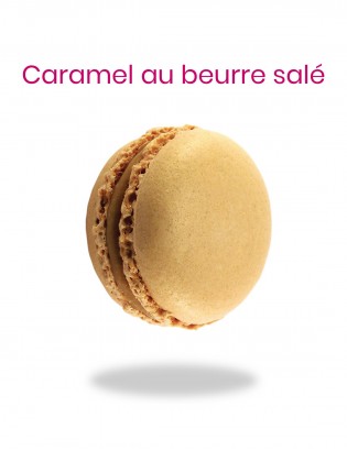 macaron caramel au beurre salé à la fleur de sel - planet macarons