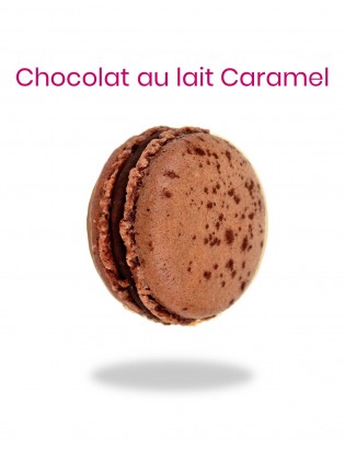 macarons chocolat au lait caramel - planet' macarons