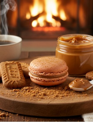 macaron spéculoos - planet macarons