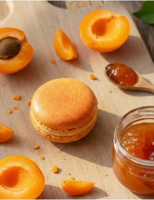 macarons abricot - planet macarons