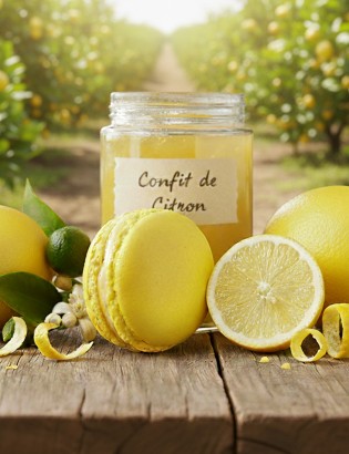 macarons citron - planet macarons