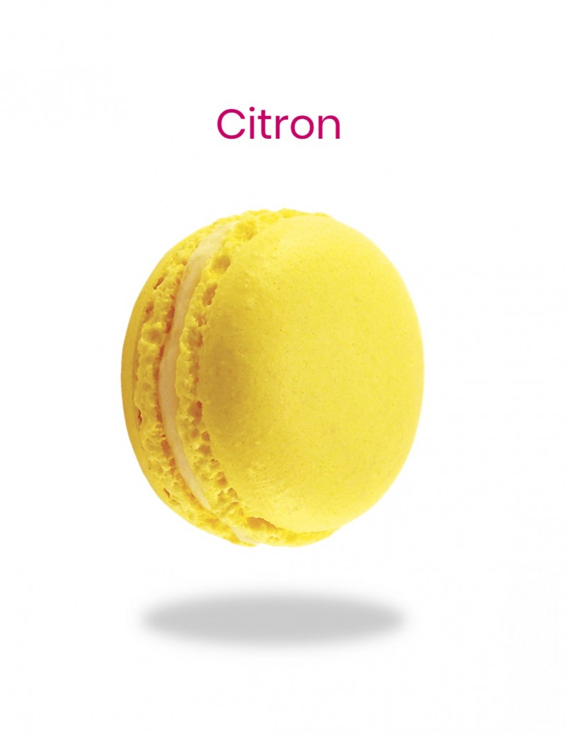 macaron au citron - planet macarons