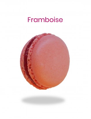 macaron framboise - planet macarons