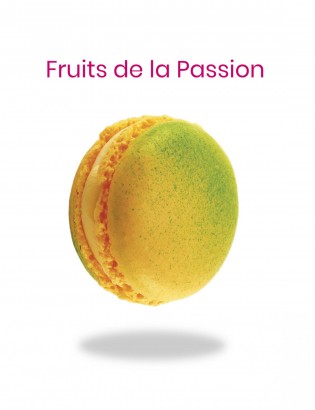 macaron fruit de la passion - planet macarons