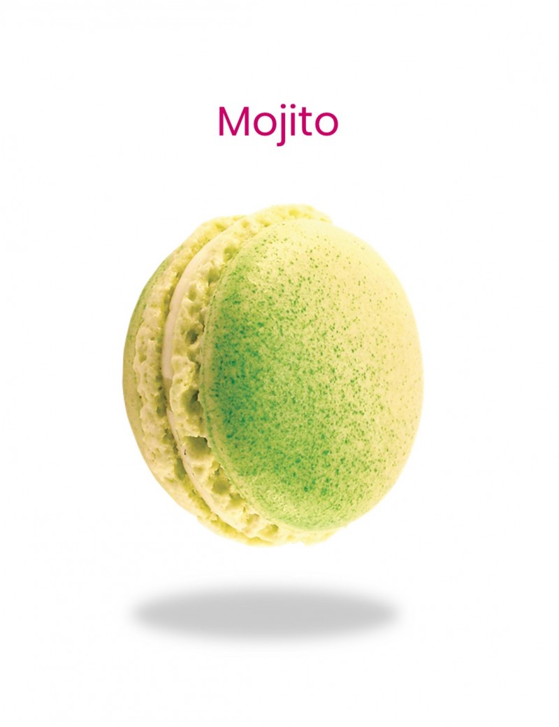 Macaron au mojito (sans alcool)
