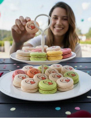 planet macarons